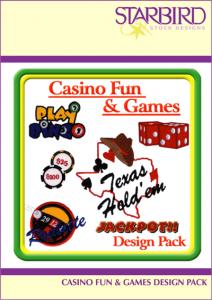Starbird Embroidery Designs Casino Fun & Games Design Pack