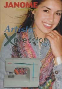 Janome, Creative, Series, Artistic, Xpression, Instructional, DVD, Volume, 1, FM725, Expression, NLA, Needle, Punch, Felting, Machine, Fab, Felter, Embellisher, Singer