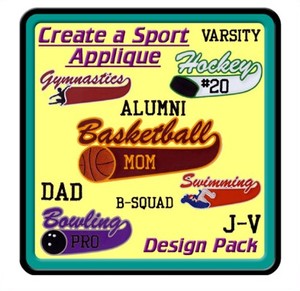 Starbird Embroidery Designs Create A Sport Design Pack