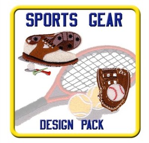Starbird Embroidery Designs Sports Gear Design Pack