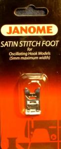 Janome 8- Satin Stitch Foot for Janome Oscillating Machines #200129002