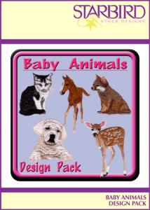 Starbird Embroidery Designs Baby Animals Design Pack