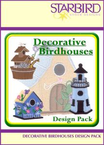 Starbird Embroidery Designs Decorative Birdhouses Design Pack