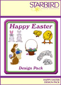 Starbird Embroidery Designs Happy Easter Design Pack