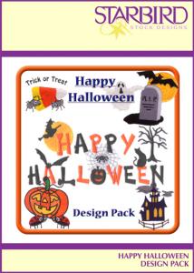 Starbird Embroidery Designs Happy Halloween Design Pack