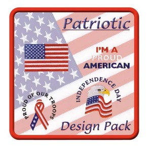 Starbird Embroidery Designs Patriotic Design Pack