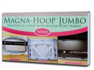 Magna Hoop Jumbo, Brother 2800, 2500, 1500, Babylock New Esante, Ellageo 160x260mm, 6x10" Hoops (Optional Hoop for 4000, 4500 & Ellegante) , 45 Minute DVD, 16 Page Book