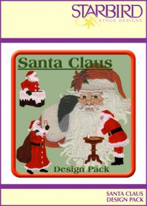 Starbird Embroidery Designs Santa Claus Design Pack
