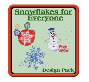 Starbird Embroidery Designs Snowflakes for Everyone Design Pack