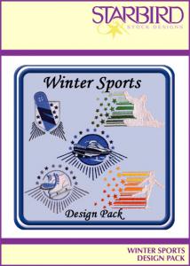 Starbird Embroidery Designs Winter Sports Design Pack