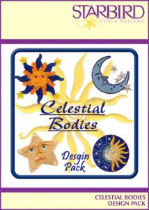 Starbird Embroidery Designs Celestial Bodies Design Pack