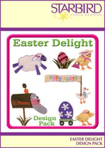Starbird Embroidery Designs Easter Delight Design Pack