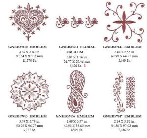 Great Notions 1573 Mehndi Embroidery Designs Multi-Formatted CD