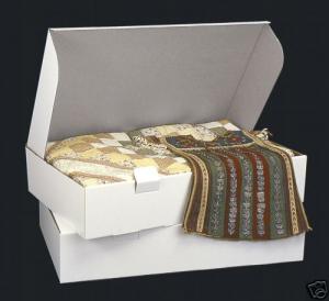 SAR 1407 Acid Free Storage Box 40x18x6 Extra Large +24 Paper Wrap Tissues  20x30 at