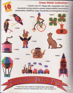 Amazing Designs AD2004 Cross Stitch Collection I Floppy Disk