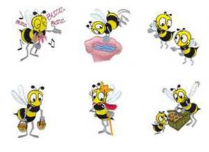 Dakota Collectibles 970322 Beez, Beez, Beez Embroidery Designs Multi-Format CD