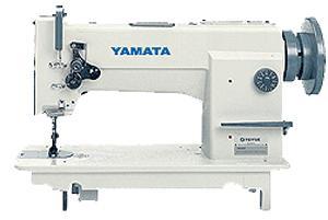 14544: Yamata GC0618 Walking Foot Needle Feed Up Sewing Machine +Stand