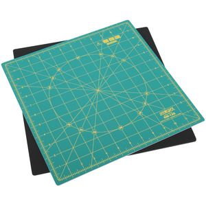 Olfa Gridded Cutting Mat Set with Clips 35 x 70