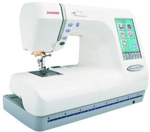 Janome, Memory Craft, MC10001,   Sewing Embroidery, & Quilting Machine, ATA PC Card, USB Stick & RS232C Ports ,Thread Color Conversion, 3700 Designs