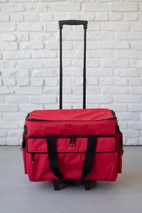Bluefig, TB19EC, Economy, Wheeled, Travel, Tote, Carrying Case, Trolley Bag, 19x14x10", on Roller Casters, for Sewing, Embroidery, Quilting, Serger Machines