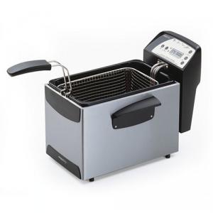 Presto 05462, Digital, ProFry, Immersion, Element, 9 Cup, Digital LED, Deep Fryer, Family Size, Cover & Filter, Thermostat, 30 Min Timer, Remove Heat Element