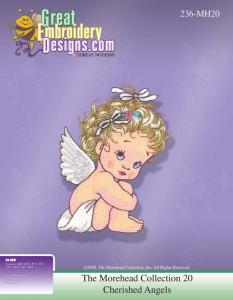 Great Notions Inspiration Collection 112197 MH20 Morehead Cherished Angels Multi-Formatted CD Embroidery Designs
