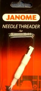 Janome 49- Push In Needle Threader 200347008 Push Button Type for All Sewing Machines & Sergers, Home or Industrial, Originally from Elna Switzerland