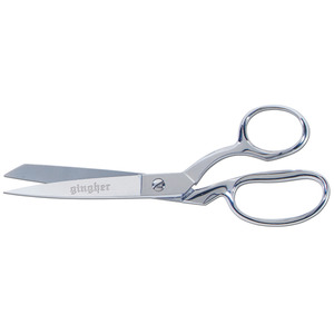 2238: Gingher 8" Best Knife Edge Dressmaker Scissors, Shears, Bent Trimmers