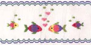 Ellen McCarn EM110 Bubbling Hearts Smocking Plate Pattern