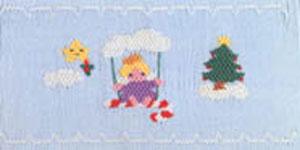 Ellen McCarn Celeste - Christmas Smocking Plate