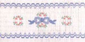 Ellen McCarn EM138 Classic Bow Smocking Plate