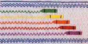 Ellen McCarn EM095 Crayon Rainbow Color Smocking Plate Sewing Pattern