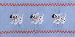 Ellen McCarn Dalmation Puppies Smocking Plate