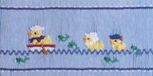 Ellen McCarn Ducks Ahoy! Smocking Plate