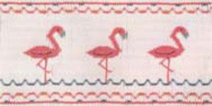 Ellen McCarn MC070 Flamingos Smocking Plate Sewing Pattern