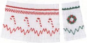 Ellen McCarn EM128 Holiday Greetings Smocking Plate