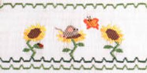 Ellen McCarn Mice To Meet You Smocking Plate