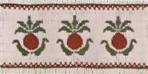 Ellen McCarn  Pineapples Smocking Plate