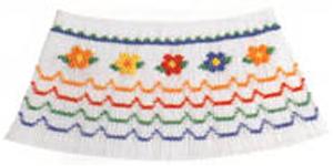 Ellen McCarn EM125 Pretty Posies Smocking Plate Pattern