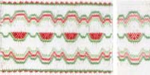 15798: Ellen McCarn EM108 Watermelons Smocking Plate Hand Sewing Pattern