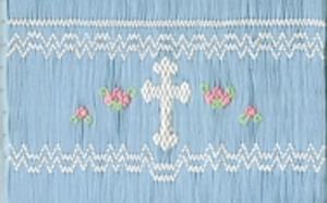 15802: Ellen McCarn EM215 Religious Crosses Smocking Plate Sewing Pattern