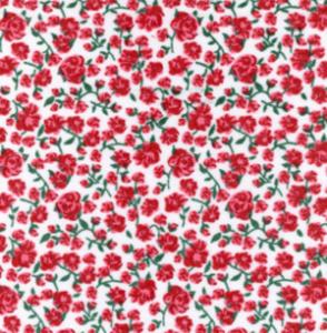 Fabric Finders  15 Yd Bolt 9.34 A Yd Cotton #493 Floral 100% Pima Cotton Fabric