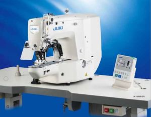 Juki LK-1900BNHS Bartacking Tacker X Box Sewing Machine, Thread Trimmer, Foot Lift +Box X Conversion, Clamping, Programming take 2-3 weeks +Sample