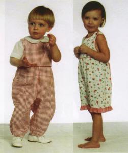 Childrens Corner CC244 Paulie Romper Shoulder Button Sewing Pattern 6-24mo