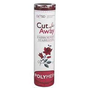 OESD, HBC15-10B, Poly, mesh, Cut, A, way, Stabilizer, Backing, 10", 10, Yard, Black