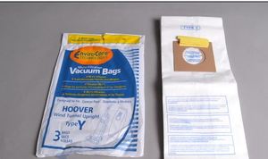 Hoover 4010100Y, 3-pack, Type Y, WindTunnel, Allergen, Filtration Bags,