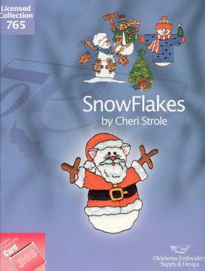 OESD 765 Snowflakes by Cheri Strole Collection Embroidery Card .PES Format
