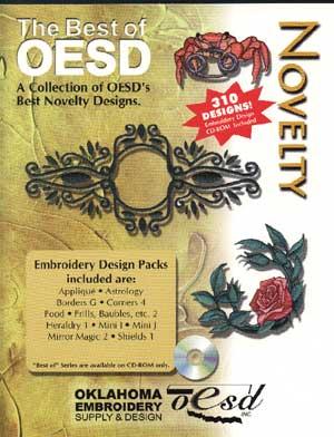 OESD The Best Of Novelty Embroidery CD