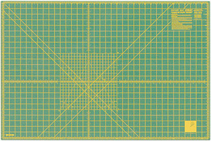 Olfa Gridded Cutting Mat Set with Clips 35 x 70