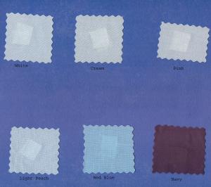 Bear Threads Swiss Voile 100% Cotton Fabric, 55" Wide, Specify Color White, Cream, Pink, Navy, Blue, or Light Peach